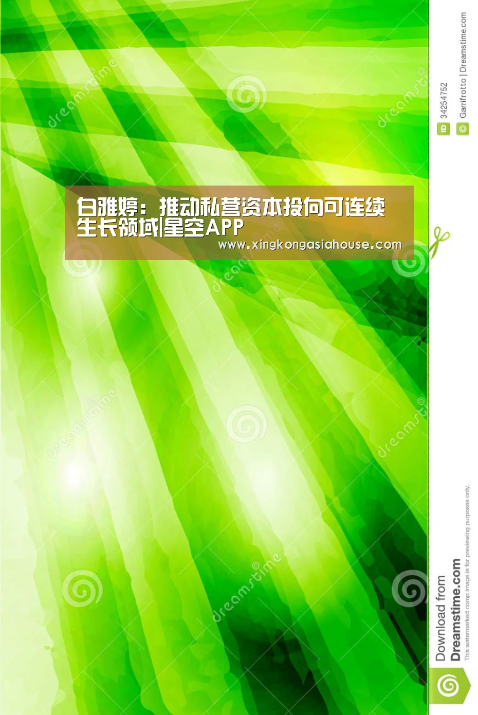 白雅婷:推动私营资本投向可连续生长领域|星空APP(图2) 星空电竞